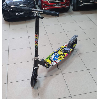 Самокат подростковый ''Scooter'' Граффити1